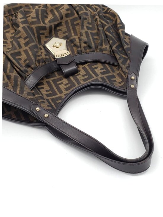 Authentic Fendi Leather Tote Bag lux318-111525 - Picture 6 of 13